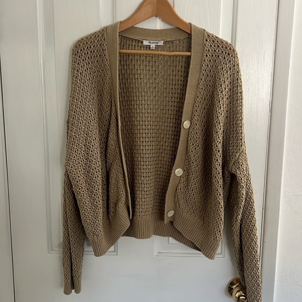 Madewell Knit Cardigan Sweater - XL